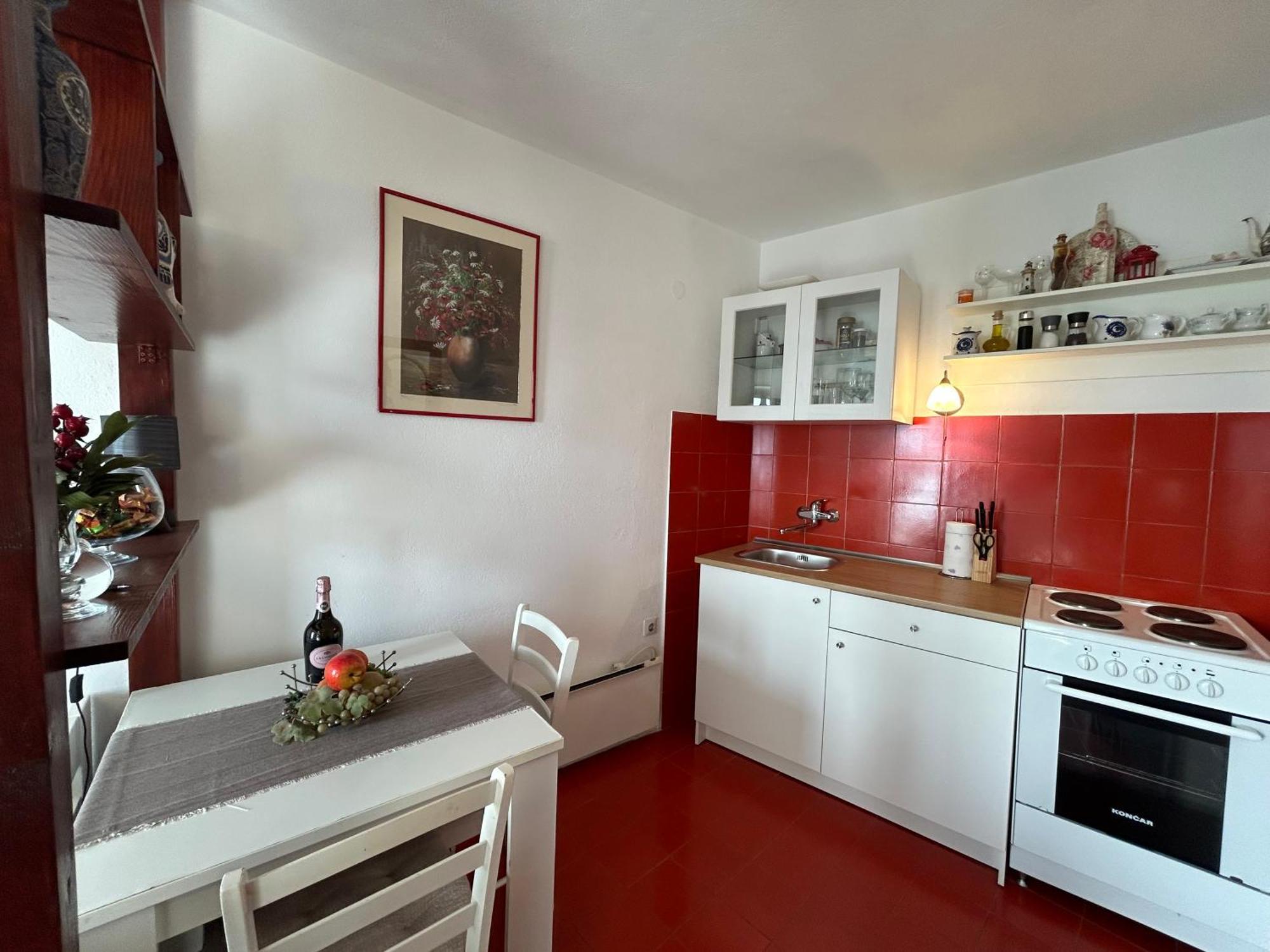 Seafront Studio Apartment+Balcony Podgora Exterior photo